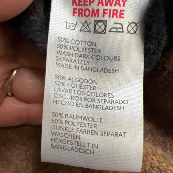 BGD Urban Outfitters Bubble Hem Oversized Sweatshirt Tie Dye Size M $54 - Picture 8 of 8